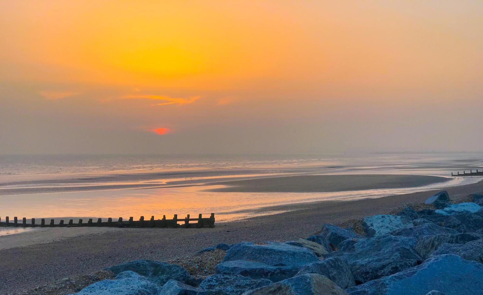 Sea 'N' Stars Platinum Plus Holiday Home With Views, Free Wifi And Netflix Camber Bagian luar foto